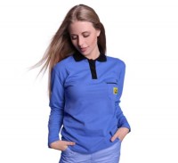 ESD Pique Langarm Polo-Shirt ESD Pique Langarm Polo-Shirt